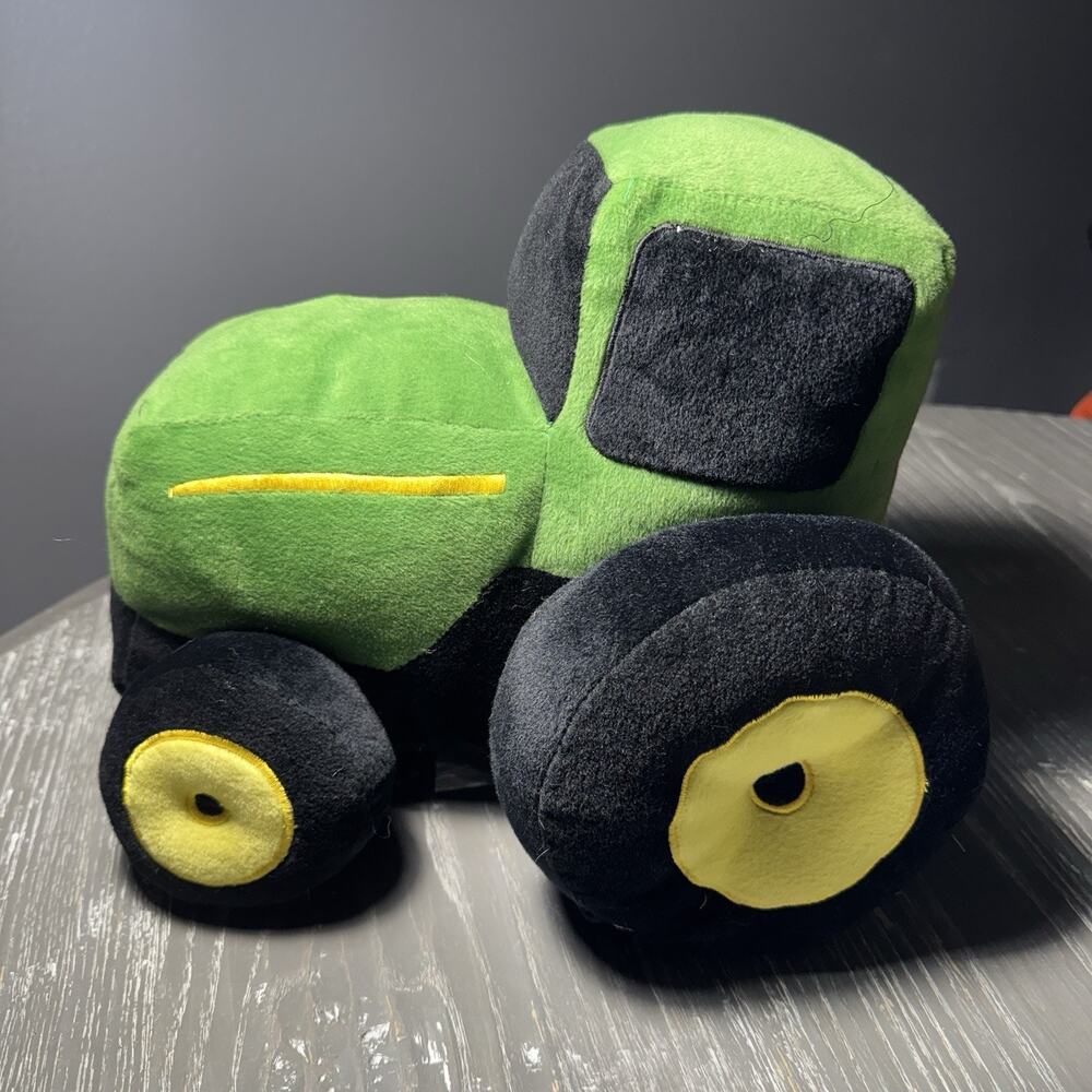 John Deere Plush Tractor with Sound WORKS Big Green Kids Farm Country Small Town